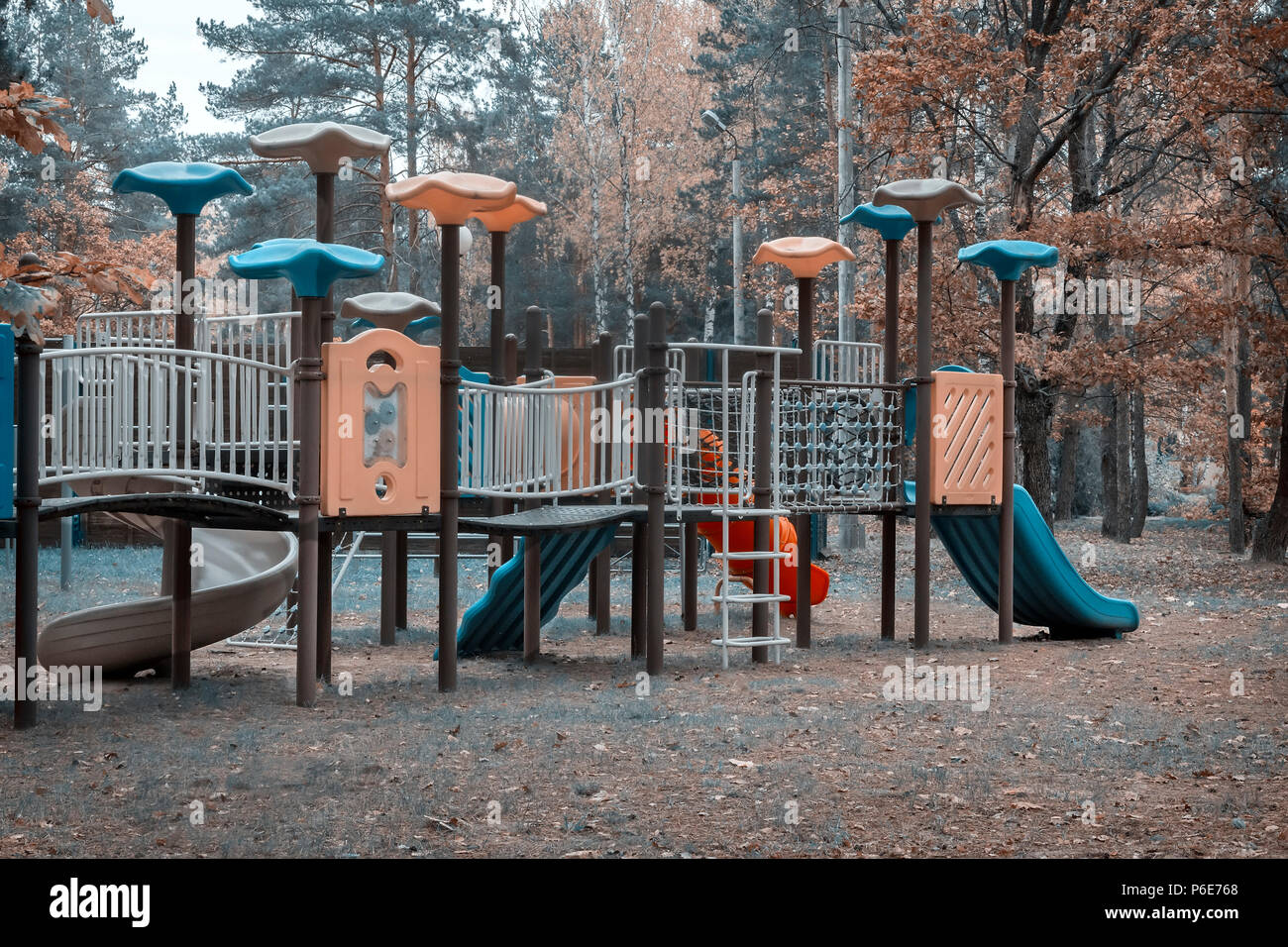 The Park has a children's Playground with various devices for games