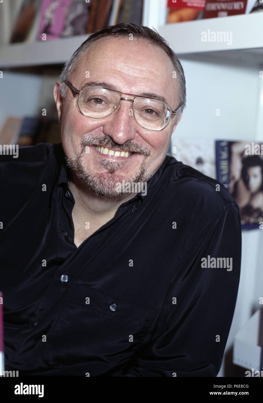 MONCHO BORRAJO. HUMORISTA TEATRAL Y ESCRITOR ESPAÑOL. FOTO AÑO 1998 ...