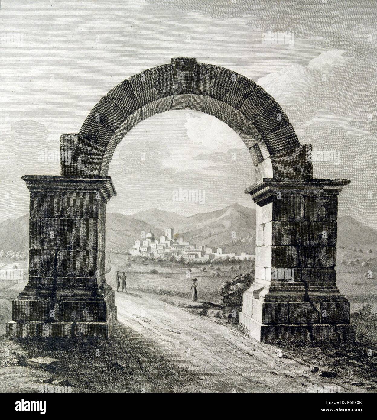 CASTELLON. CABANES. ARCO DE CABANES. ARCO ROMANO DEL SIGLO 2. ARTE