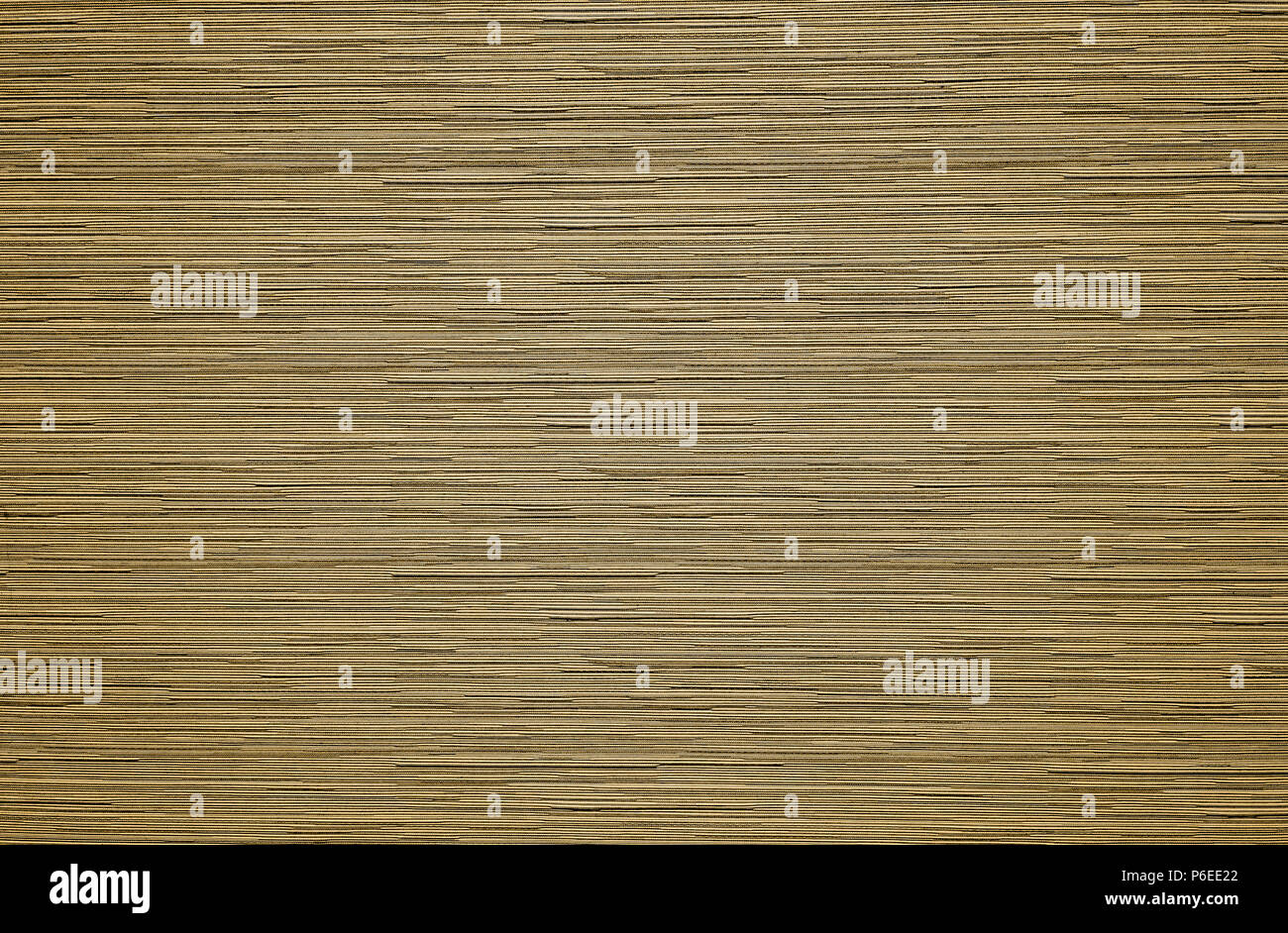 brown straw mat as abstract texture background Stock Photo