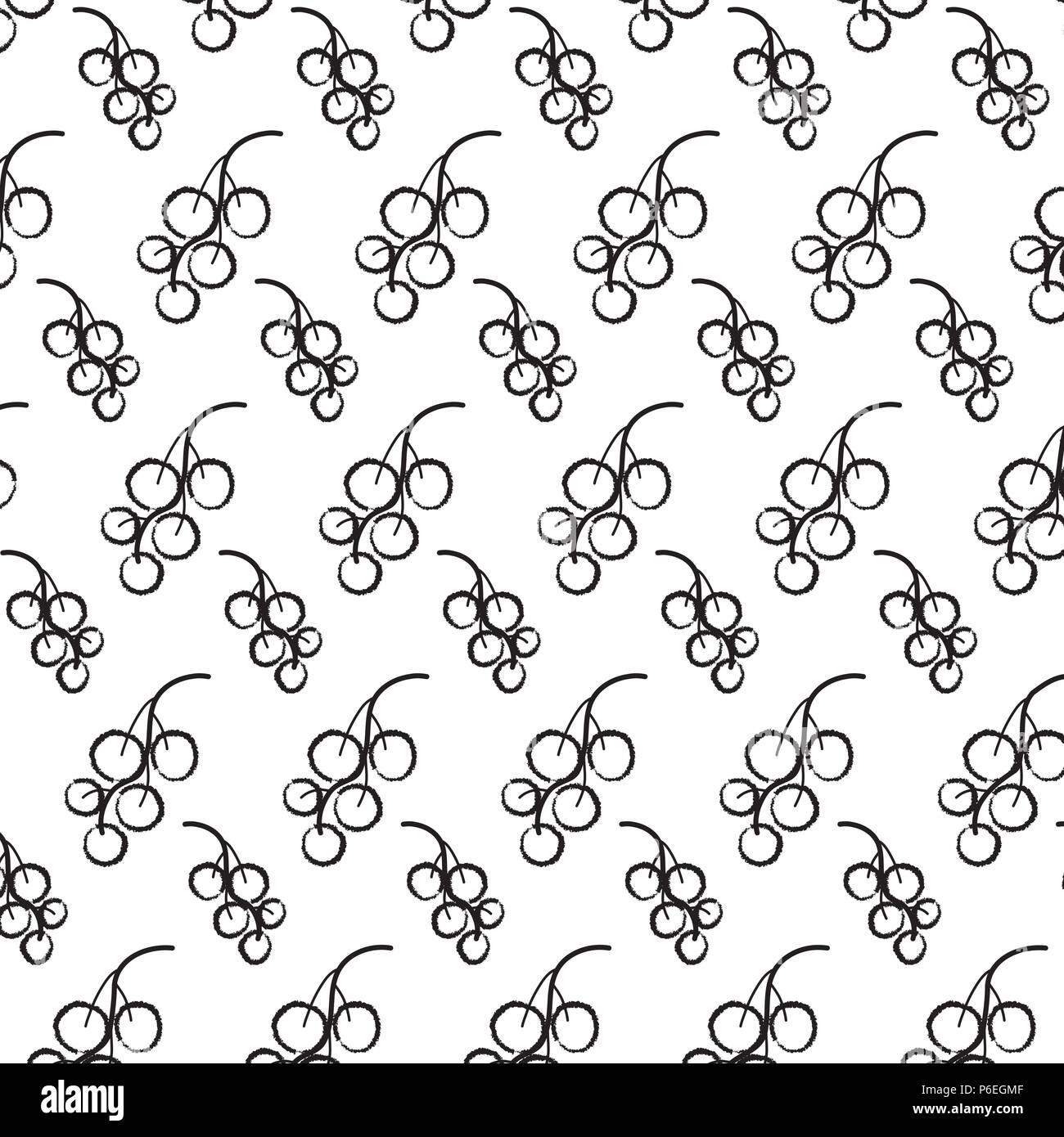 grunge delicious grape organic fruit background vector illustration ...
