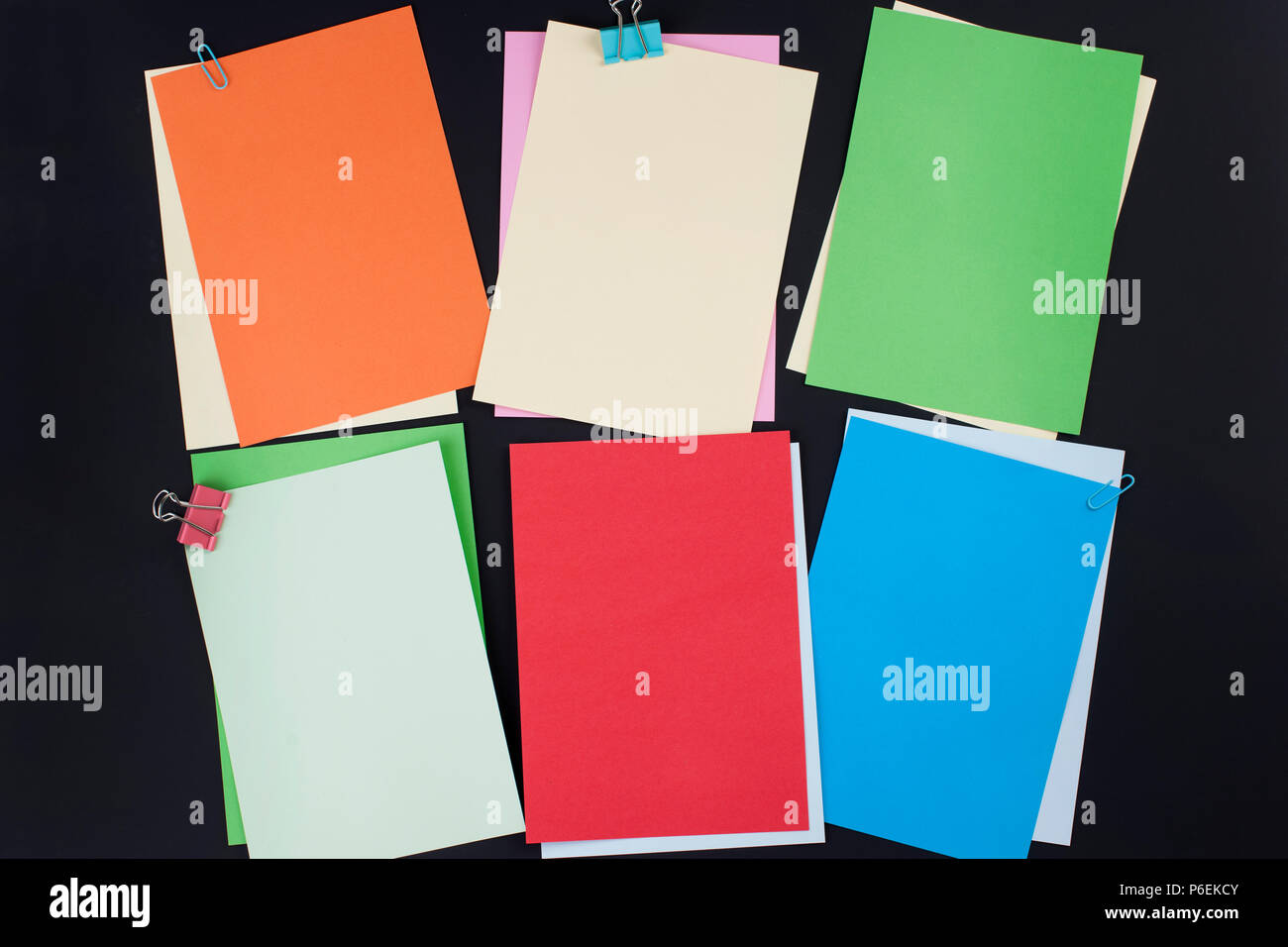 Different Blank Reminder Notes High Resolution Stock Photography and ...