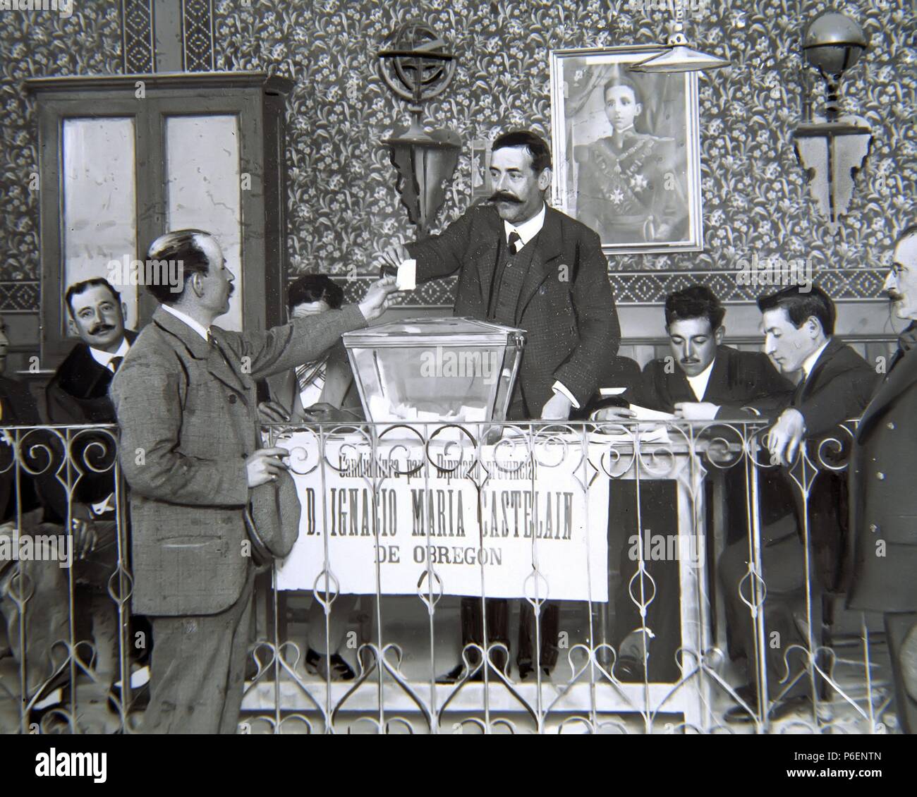 MADRID. ELECCIONES PROVINCIALES EN EL BARRIO DE LA PROSPERIDAD. AÑO