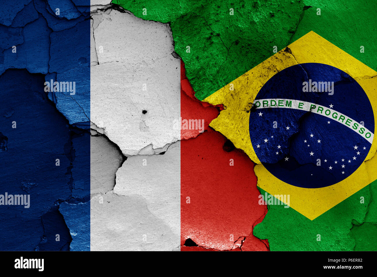 France brazil flag hires stock photography and images Alamy
