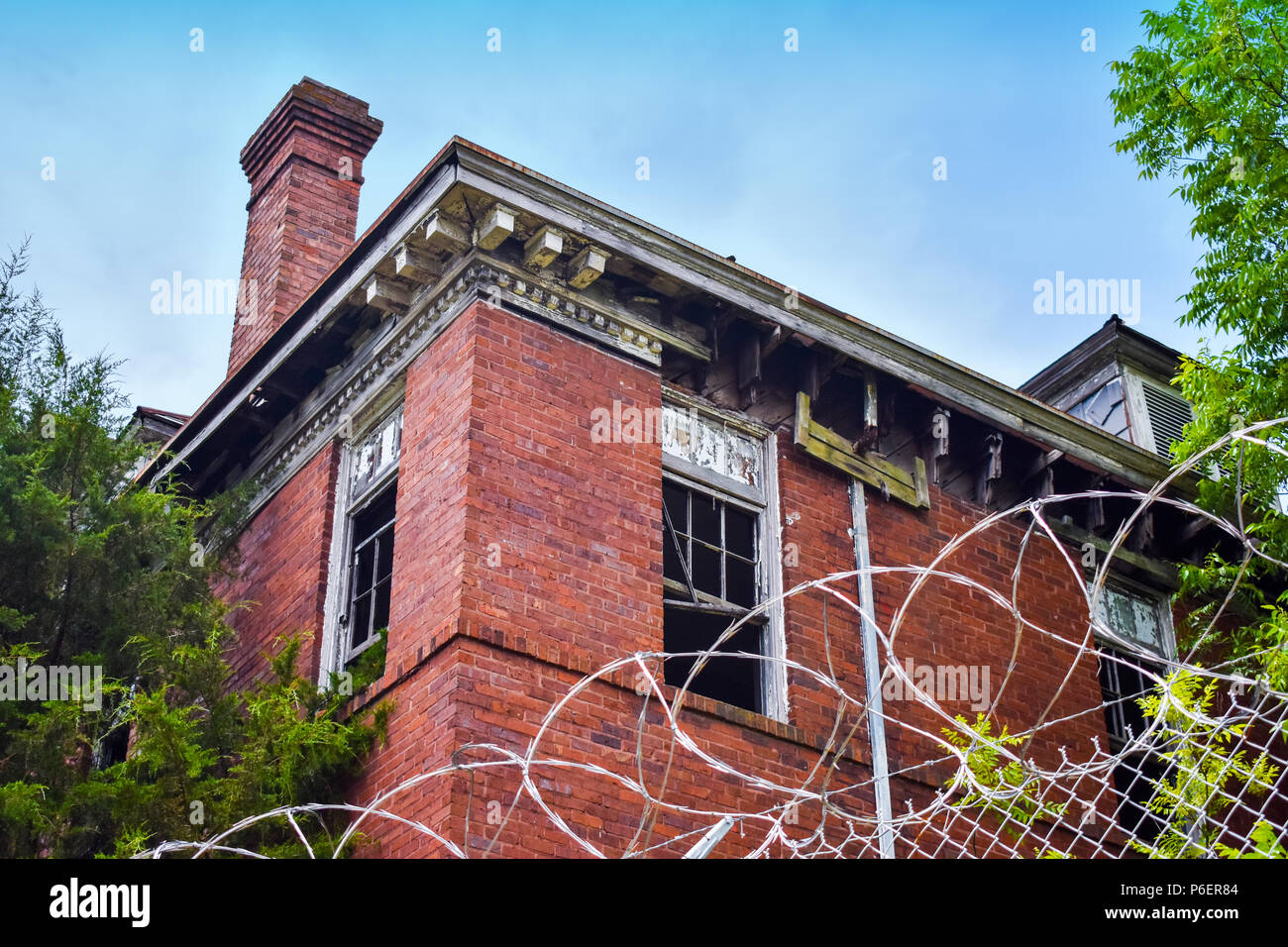 Stonewall Jackson Juvenile Detention Center building in Concord, NC