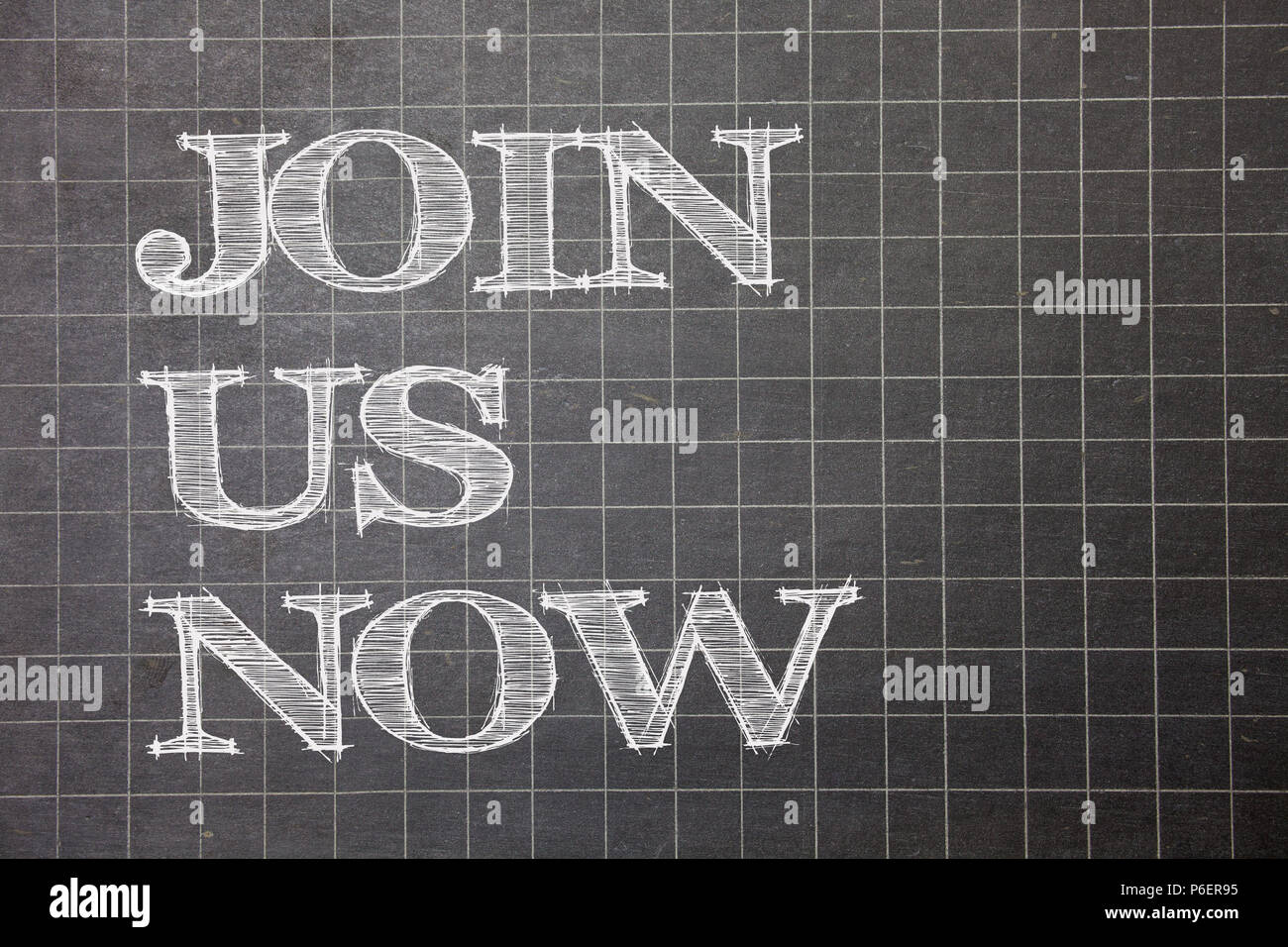 Writing note showing Join Us Now. Business photo showcasing Enroll in ...