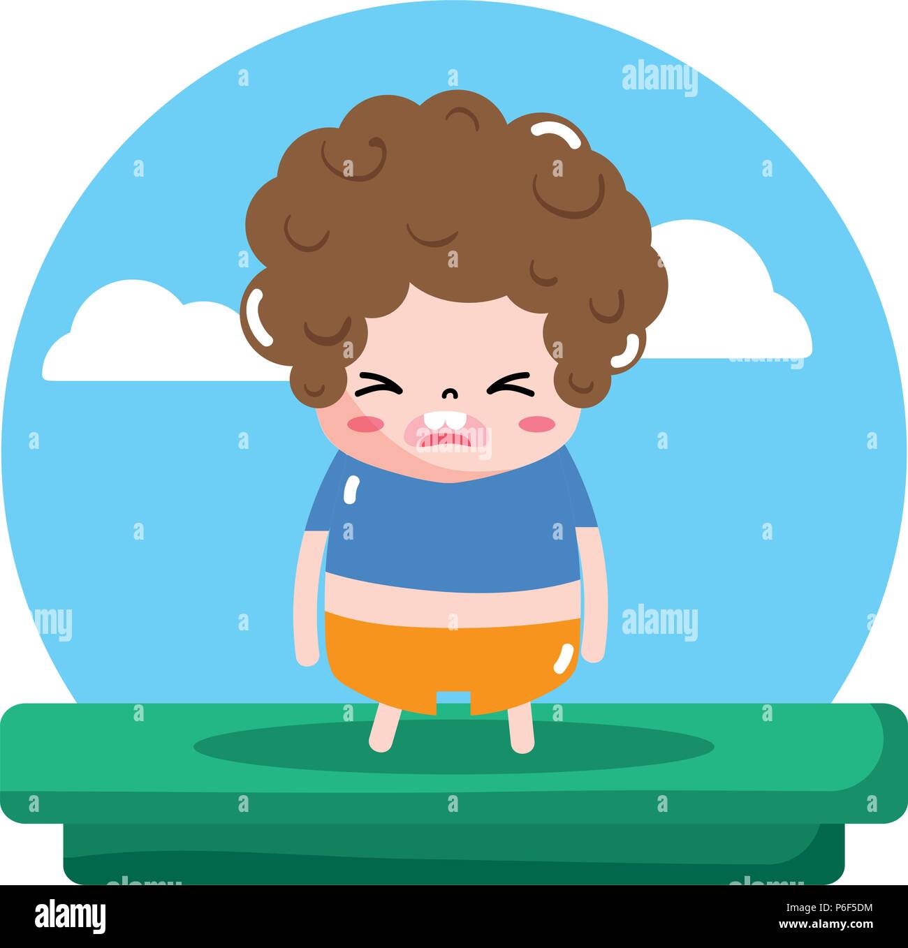 Embarrassed Stock Vector Images - Alamy