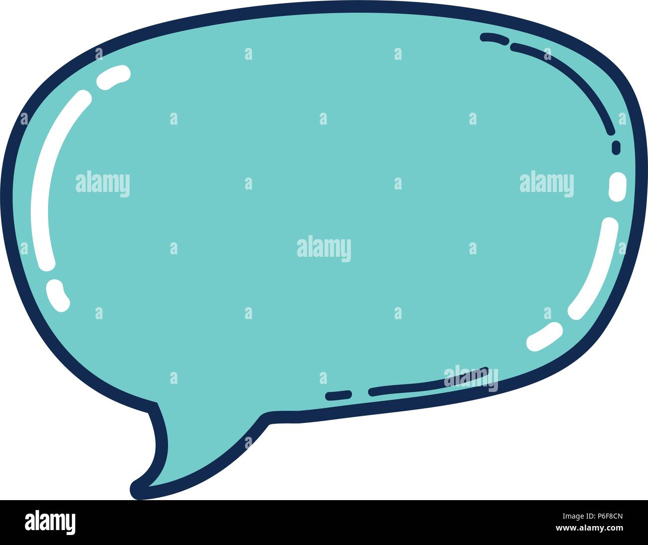chat bubble text message icon vector illustration Stock Vector Image ...