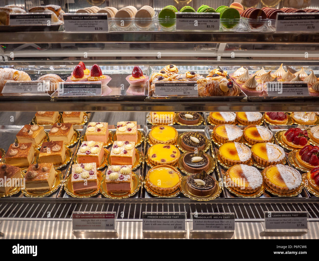 Attractive Cakes And Sweets Displayed In Counter Of Brunetti Cafe On Flinders Lane It Is A Popular Italian Cafe In Melbourne Known For Sweets Stock Photo Alamy Attractive Cakes And Sweets Displayed In Counter Of Brunetti Cafe On Flinders Lane It Is A Popular Italian Cafe In Melbourne Known For Sweets Stock Photo Alamy