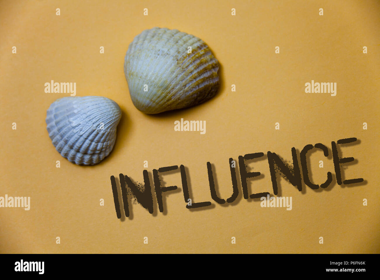 Handwriting text writing Influence. Concept meaning Capacity to have ...