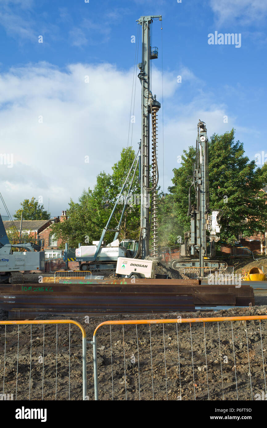 Construction site drilling rig hi-res stock photography and images - Alamy