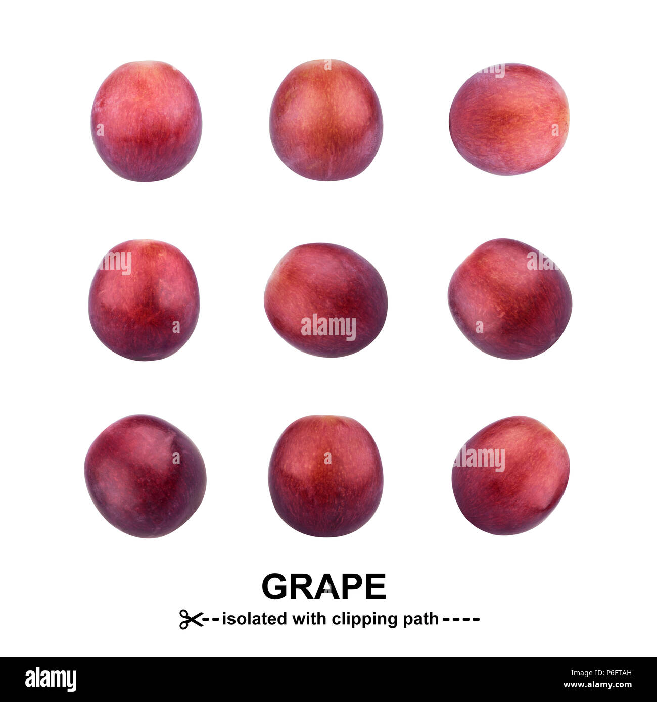 Grape isolated on white background Stock Photo