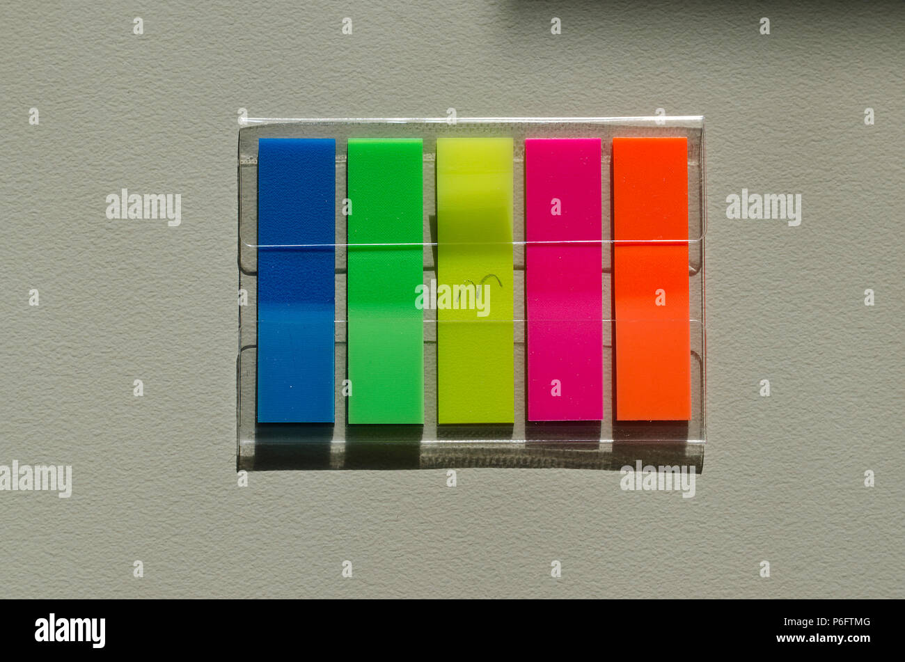 Colored Notes Officeworks Multicolored notes in the office on the table Stock Photo - Alamy