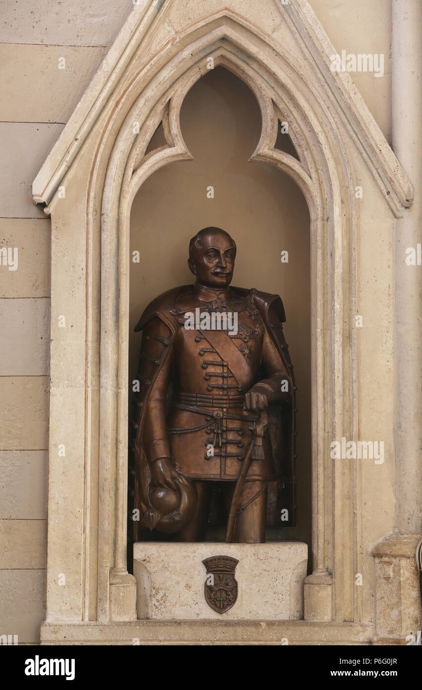 Count Josip Jelacic, Statue In Zagreb Cathedral Dedicated To The 