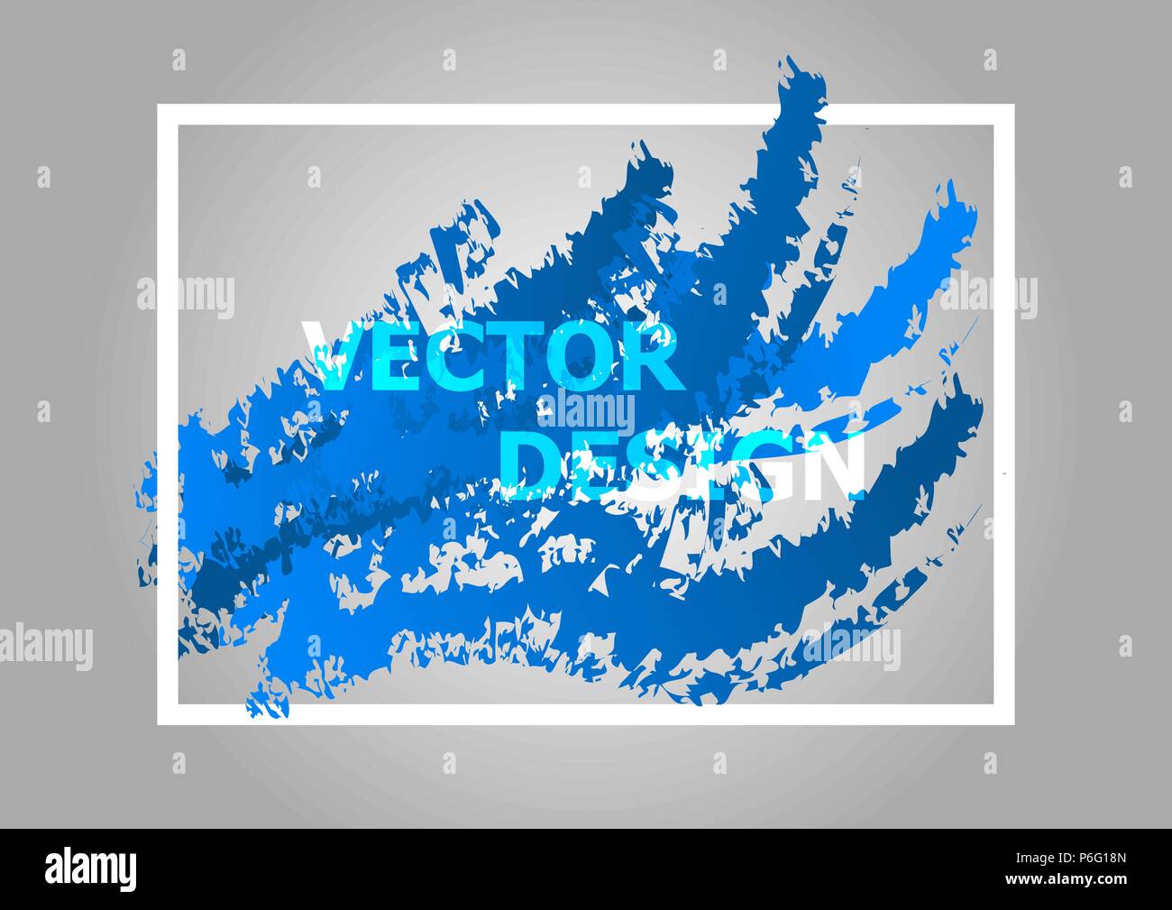 Abstract background with blue gradient, stock vector Stock Vector Image ...