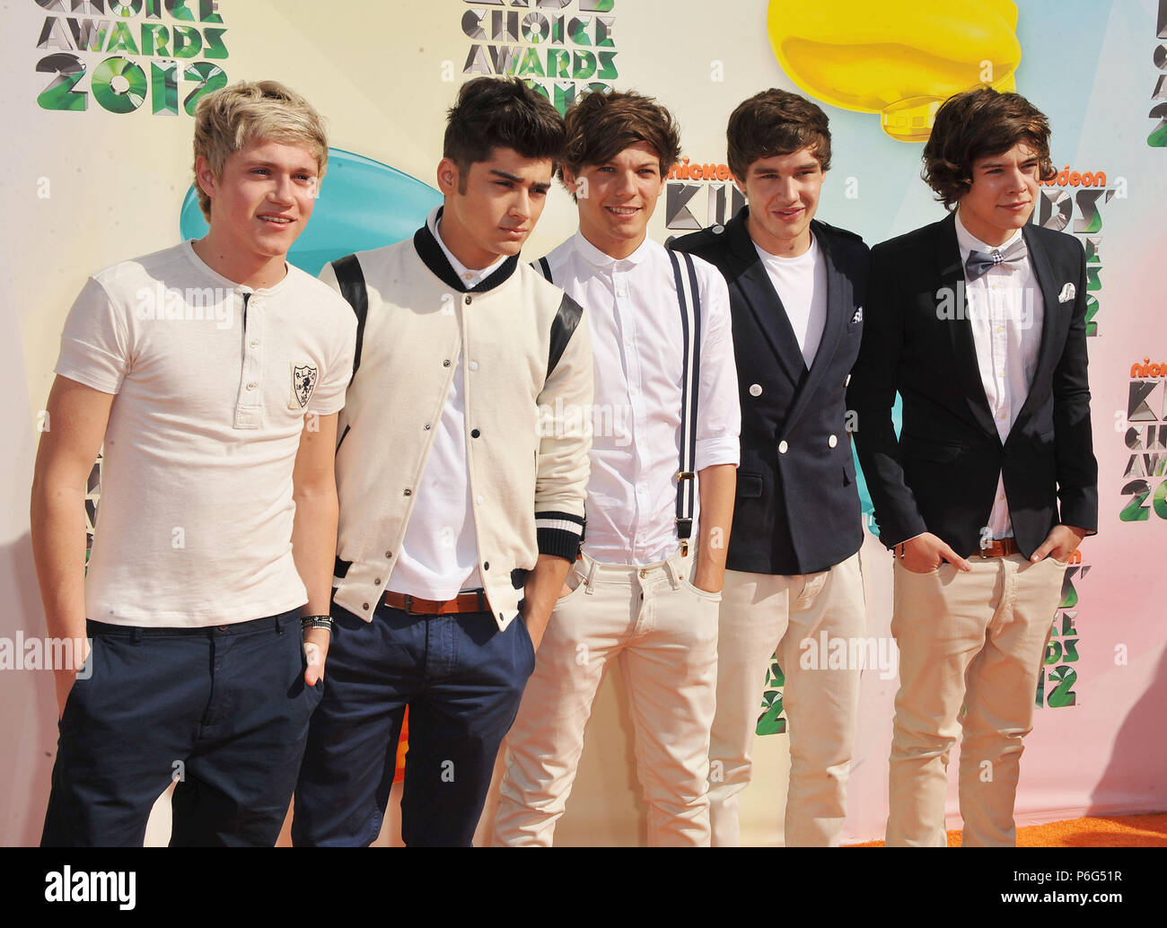 One Direction at the 25th Ann.NickelOdeon Kid Choice's Awards - 2012 at ...