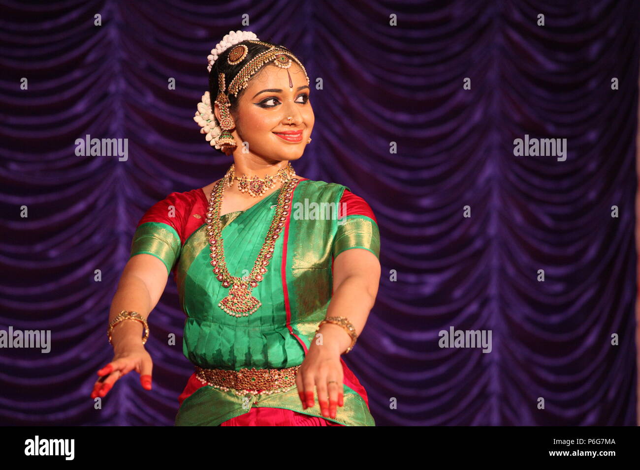 bharata natyam is one of the eight classical dance forms of india,from