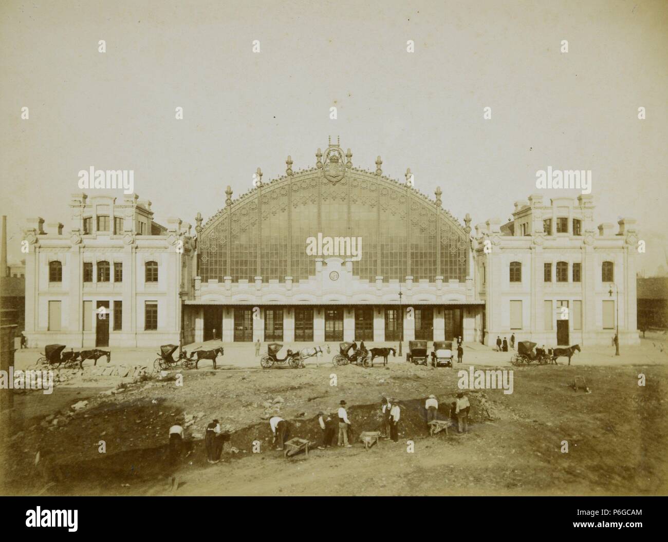 Barcelona, Estación del Norte Stock Photo Alamy