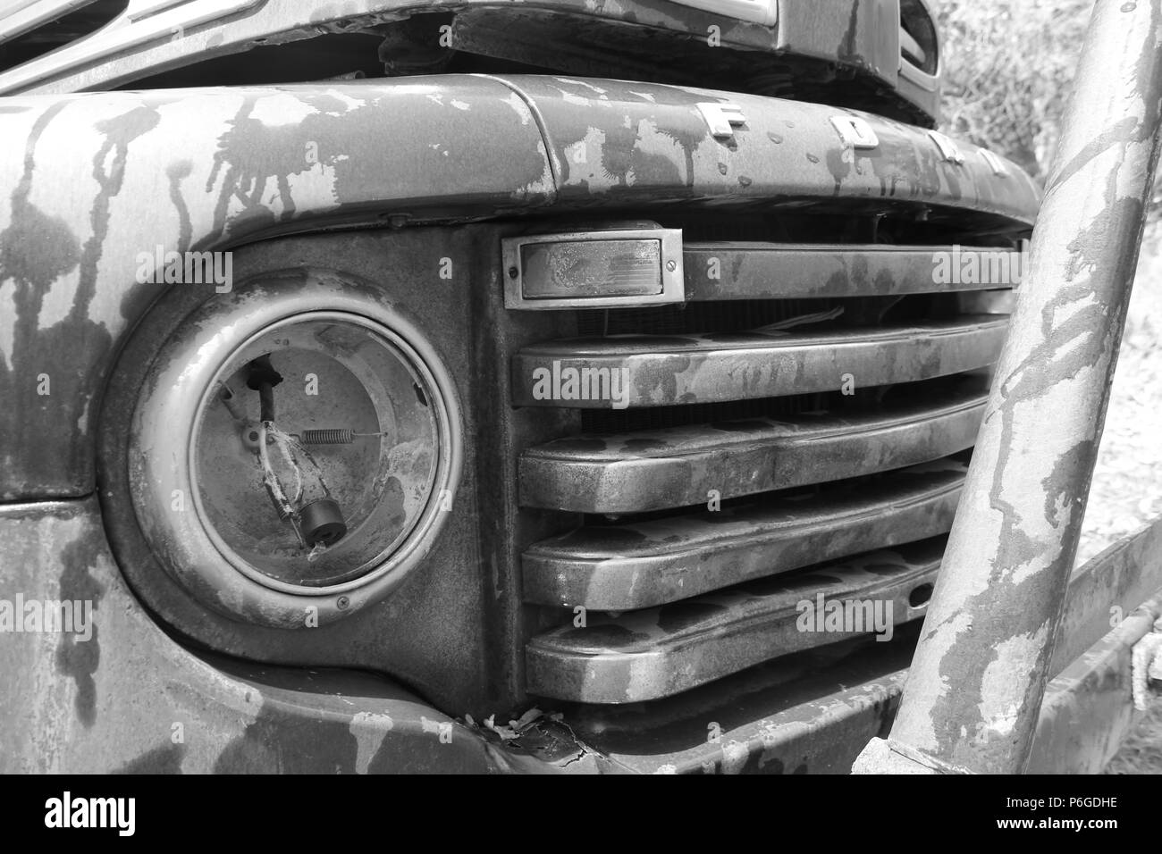 Abandoned car park utah hi-res stock photography and images - Alamy