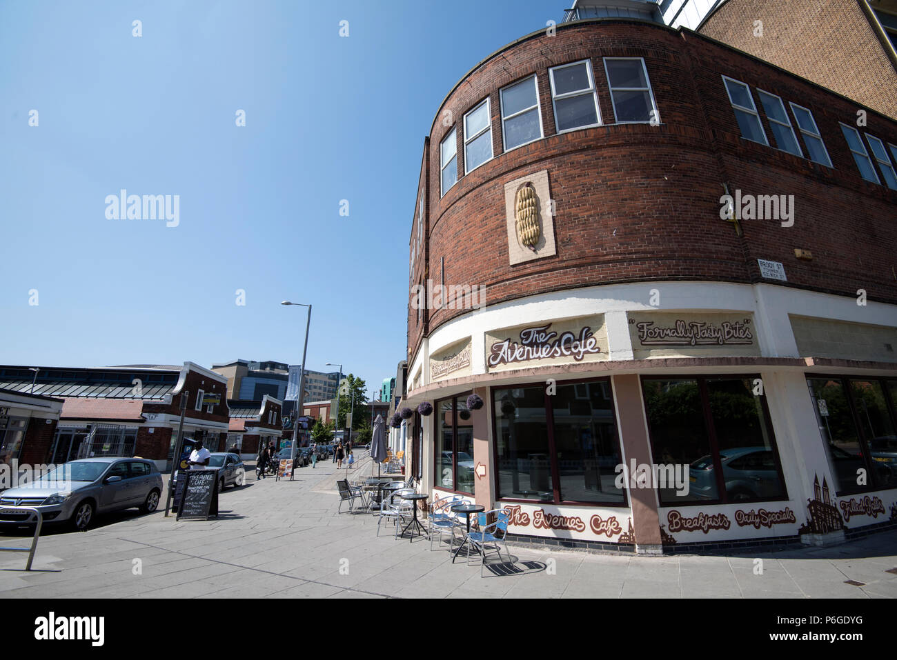 Shops at Sneinton Market, Nottingham City Nottinghamshire England UK
