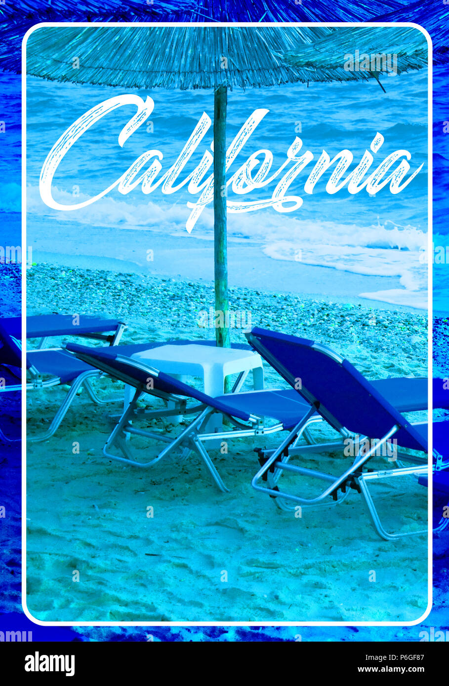 California photo print Stock Photo - Alamy