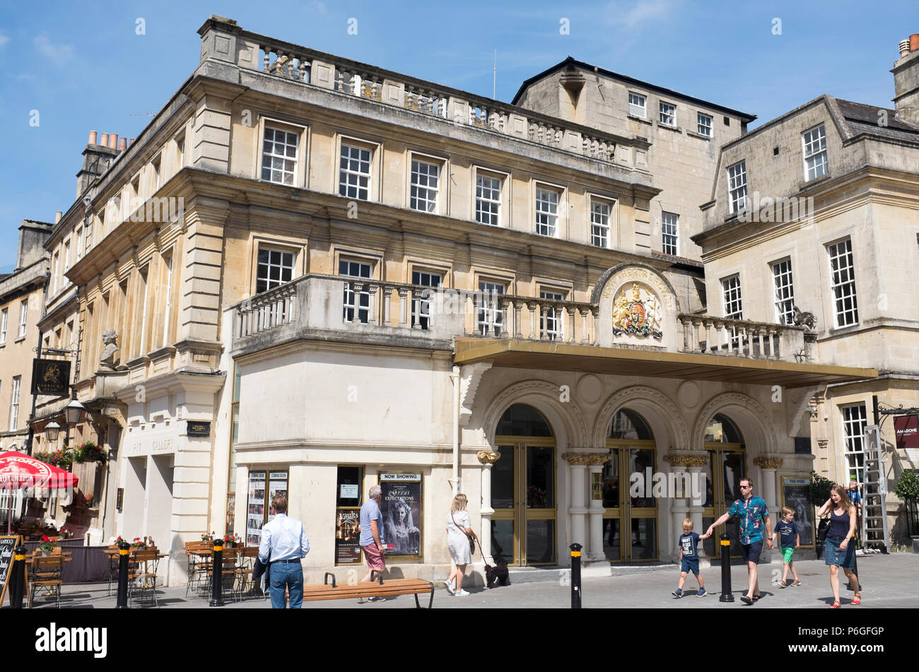 New Theatre Royal Bath Stock Photo - Alamy