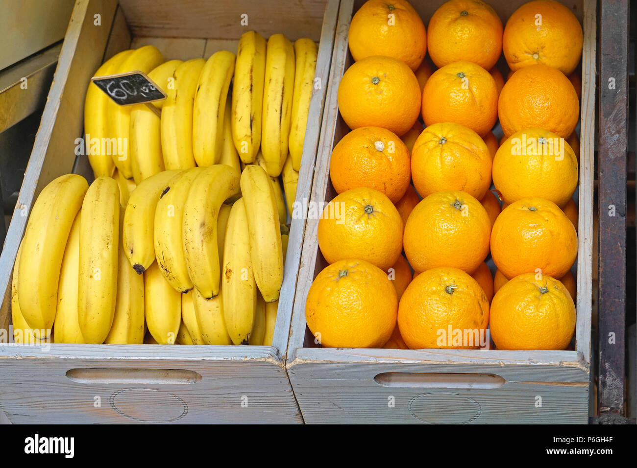 Banana crates hi-res stock photography and images - Alamy