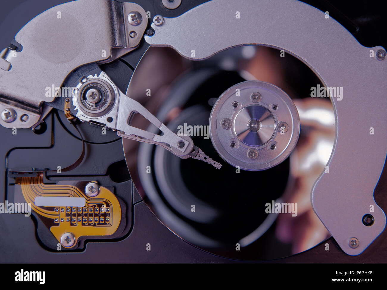 Close up hard disc hi-res stock photography and images - Alamy