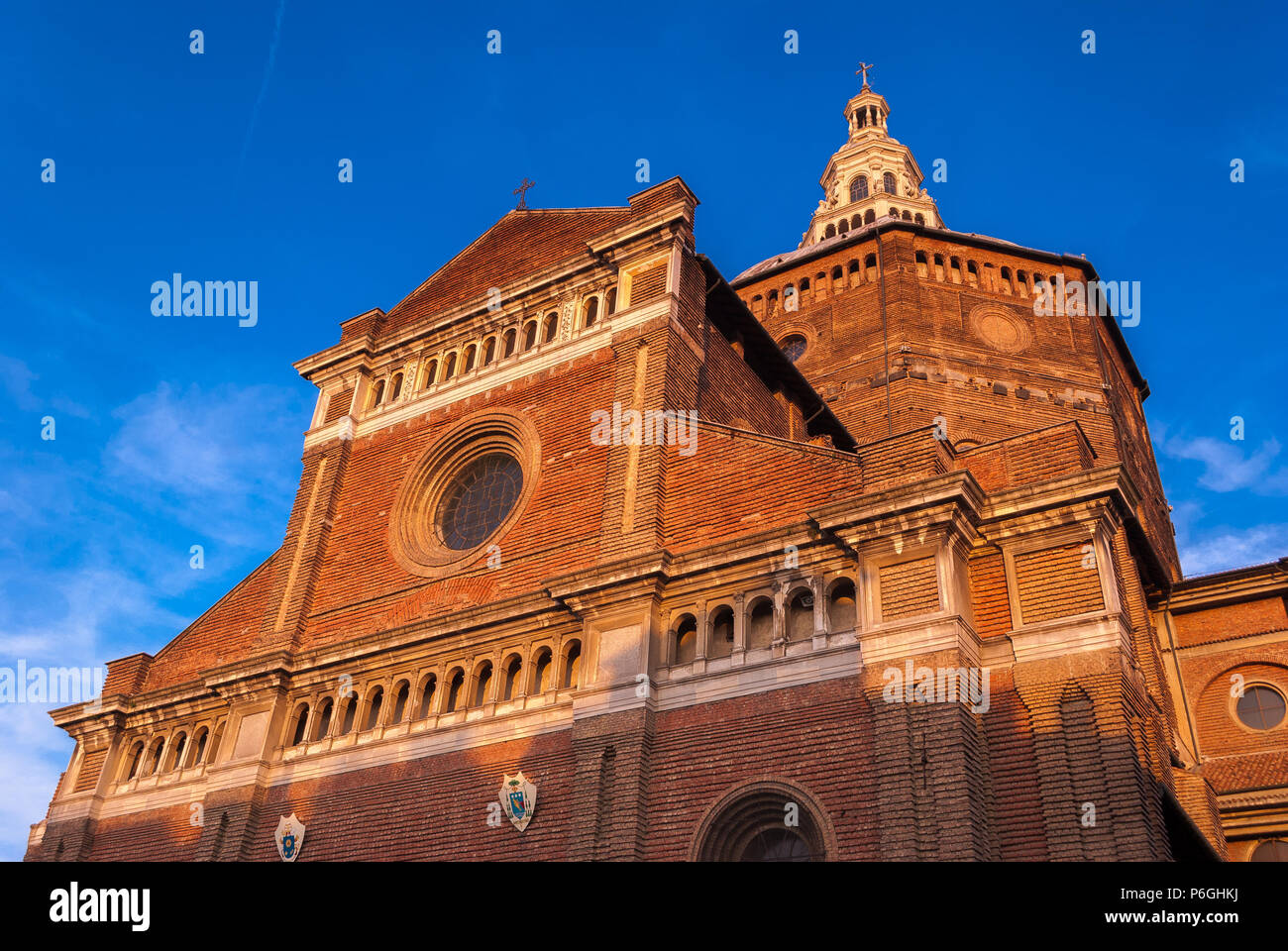 The cathedral of Pavia (Lombardy, Italy) Stock Photo