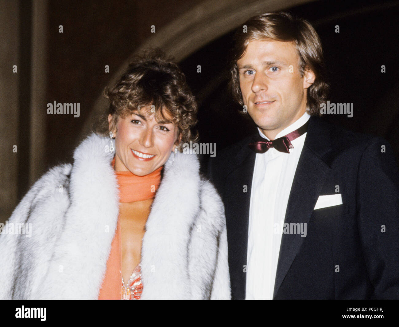 BJÖRN BORG Swedish tennis player with wife Mariana Simionescu 1983 Stock  Photo - Alamy