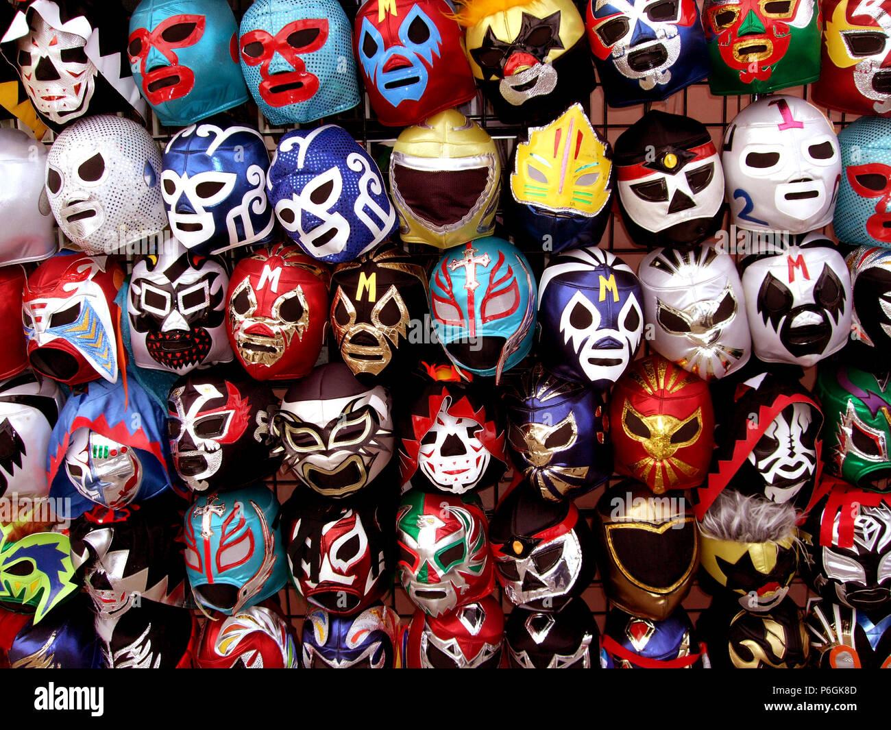 Download Mexican Wrestling Masks Stock Photo Alamy PSD Mockup Templates