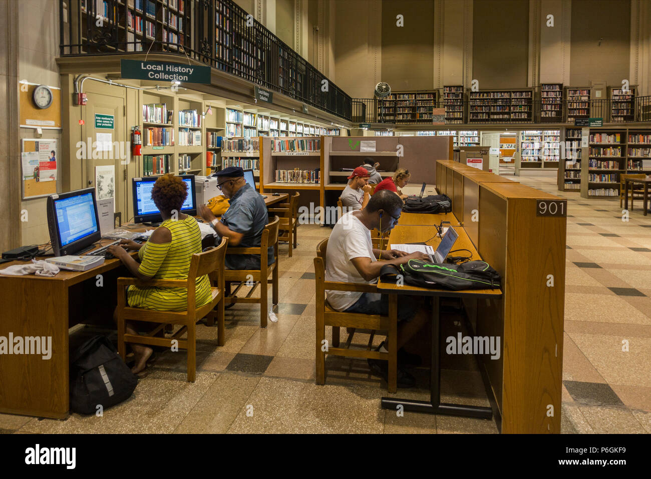Free Library of Philadelphia in Pennsylvania Stock Photo Alamy