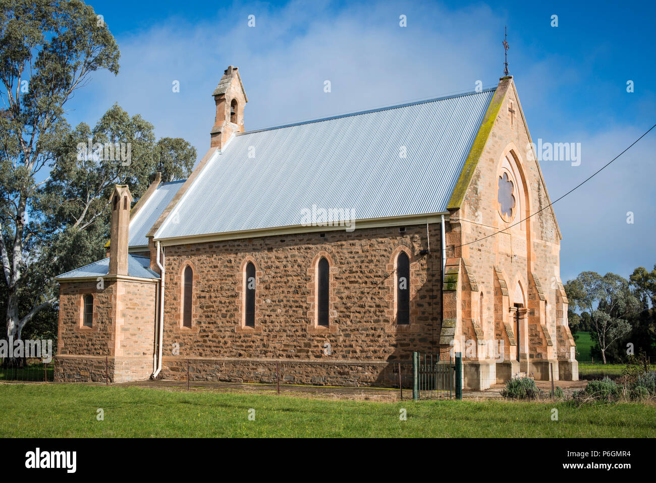 Sts John and Paul Catholic church, SA Stock Photo