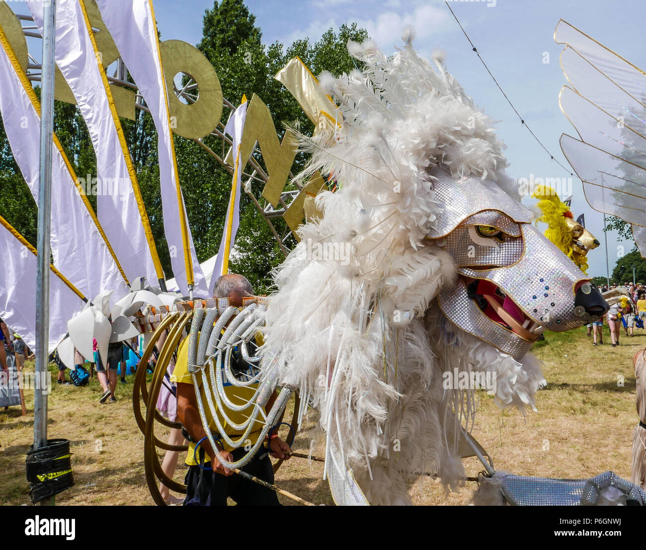 Giant puppet Stock Photo Alamy