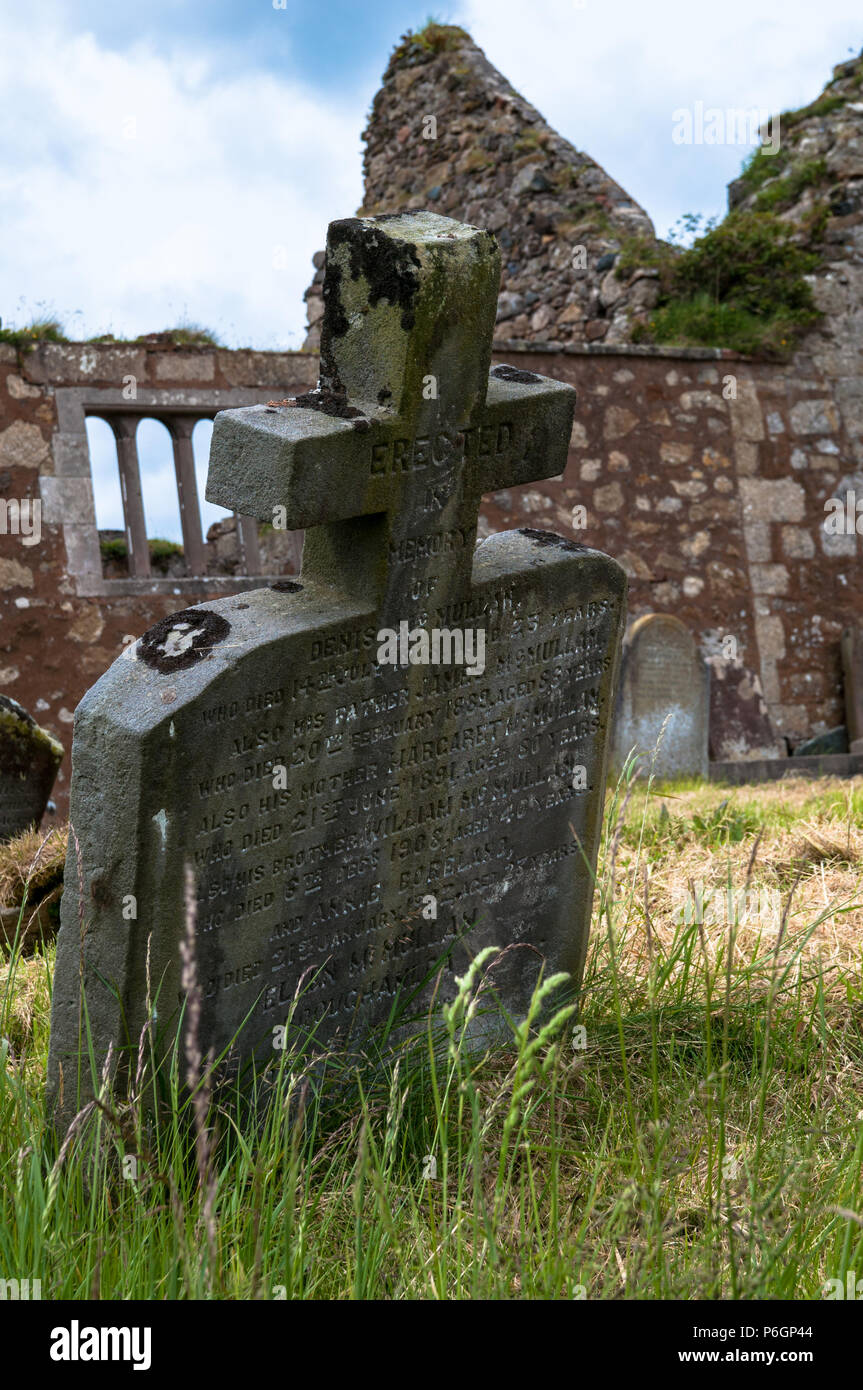 Bonamargy Friary Ballycastle County Antrim Northern Ireland Stock Photo