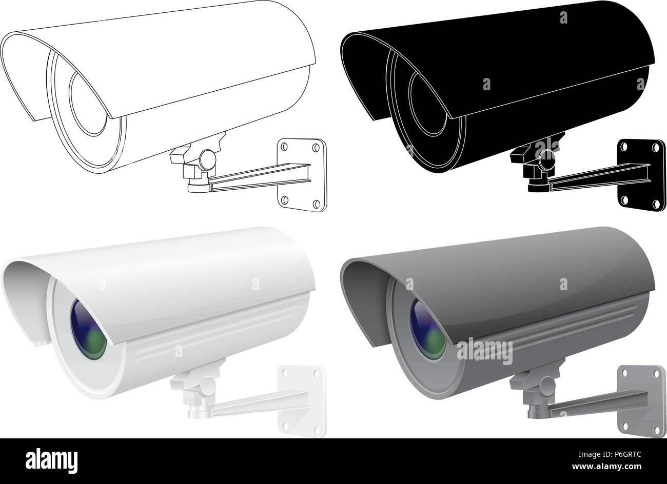 Model watching Stock Vector Images - Alamy