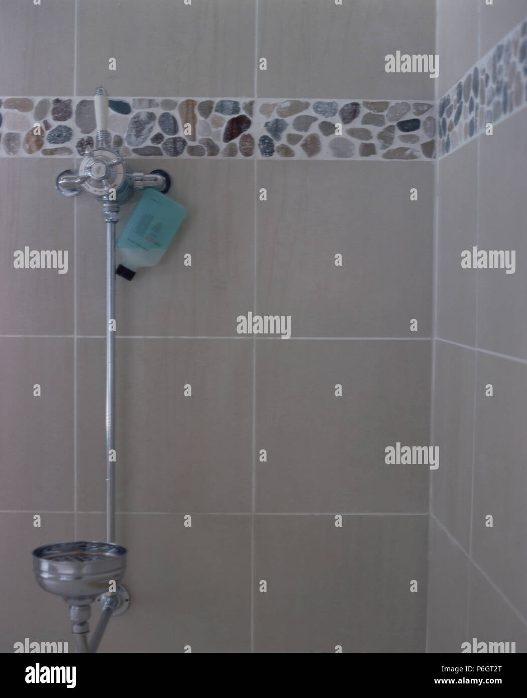 Bathrooms interiors showers town hires stock photography and images