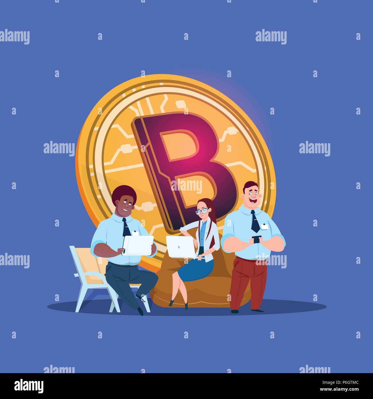 American office block Stock Vector Images - Alamy