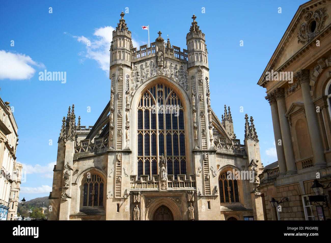 Bath abbey Bath England UK Stock Photo Alamy