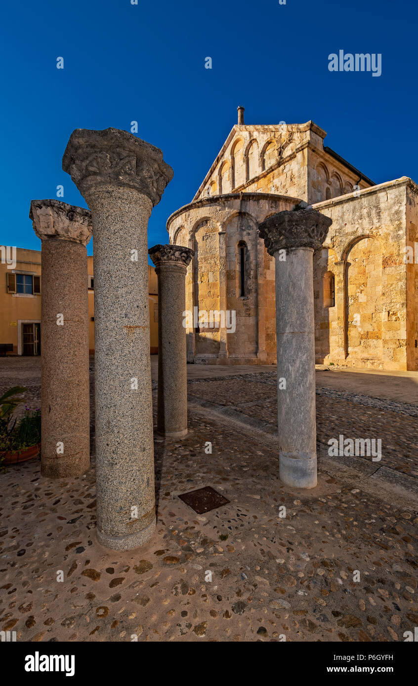 Italy Sardinia Porto Torres - Basilica di San Gavino, San Proto and San Gianuario Stock Photo