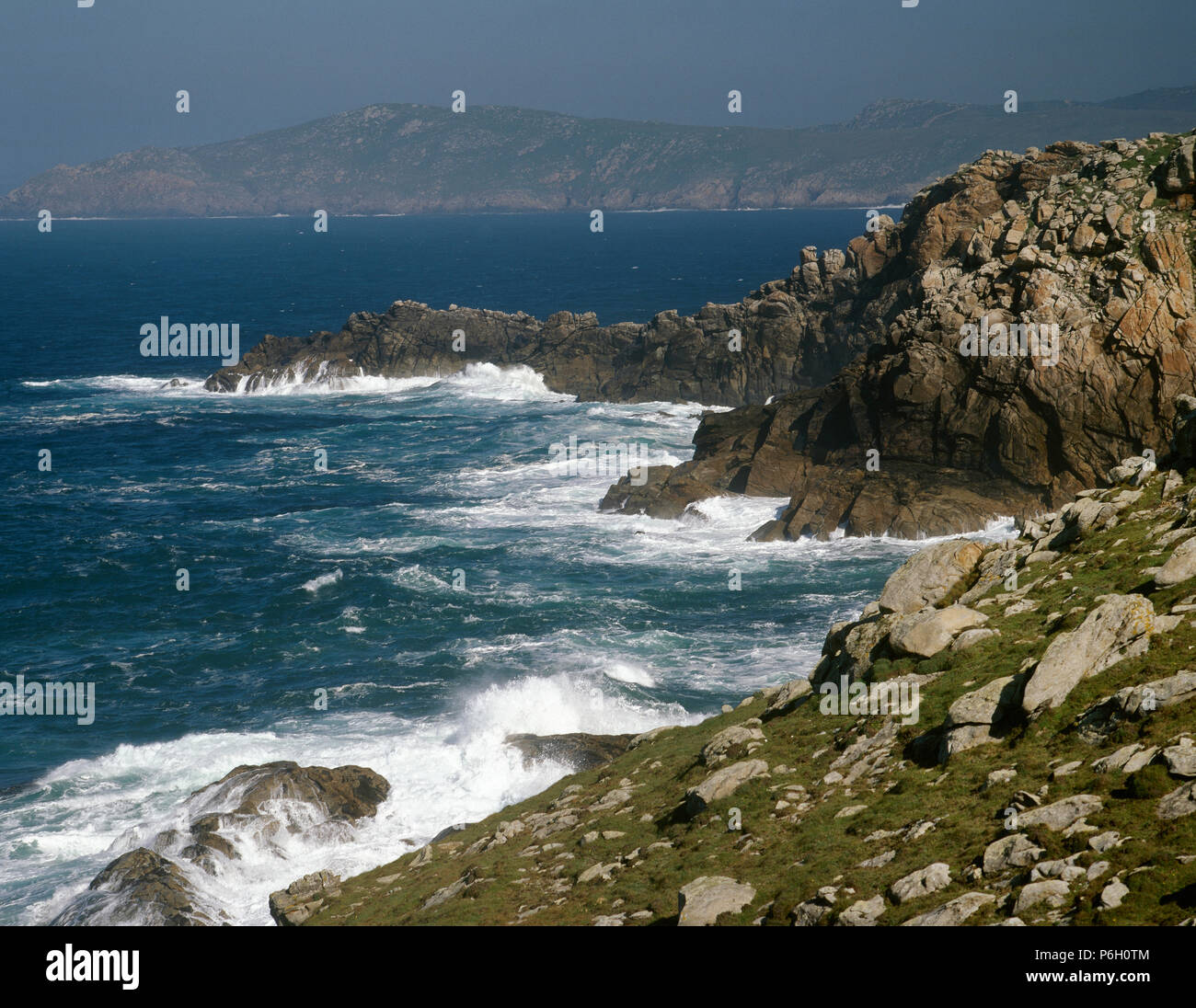 Spain. Galicia. La Coruña province. Cape Touriñan. Landscape. \, image size:1300x1096
