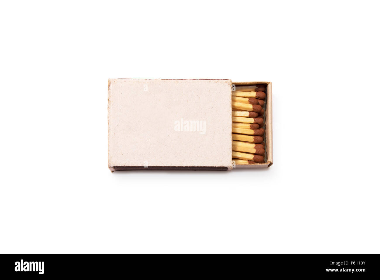 Blank matches box mock up isolated. Empty paper match packaging mockup
