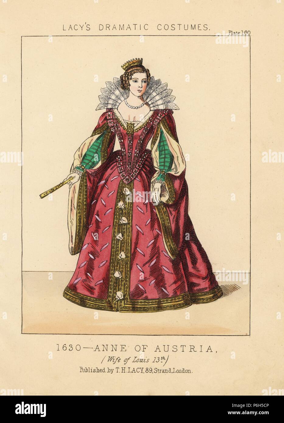 Anne of Austria (wife of Louis XIII and mother of Louis XIV) and