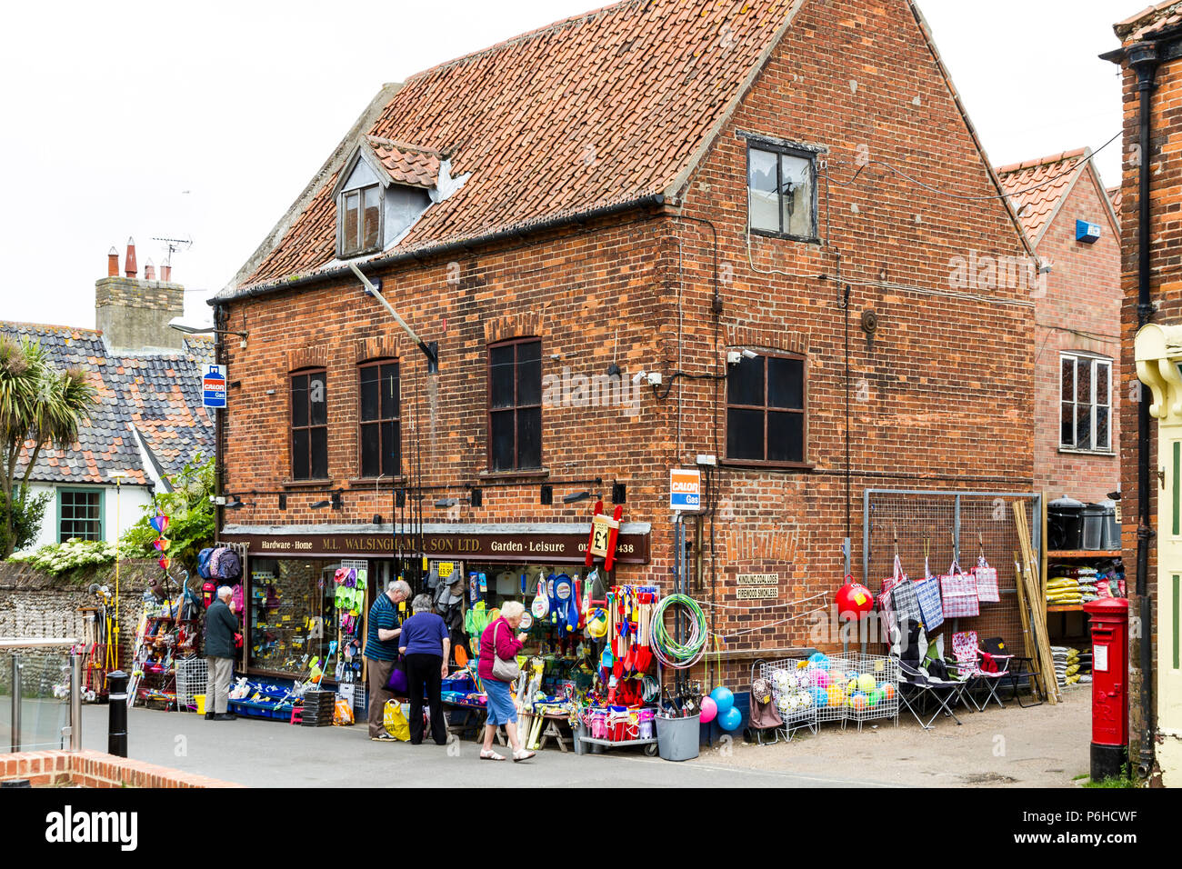 Hardware Store in Wells next the Sea,Norfolk,UK Stock Photo Alamy