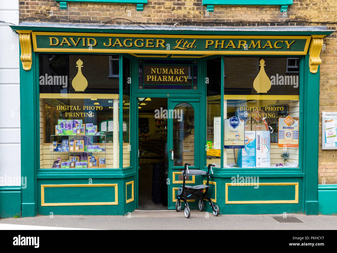 David Jagger Pharmacy in Wells-Next-the- Sea Norfolk,England,UK Stock Photo