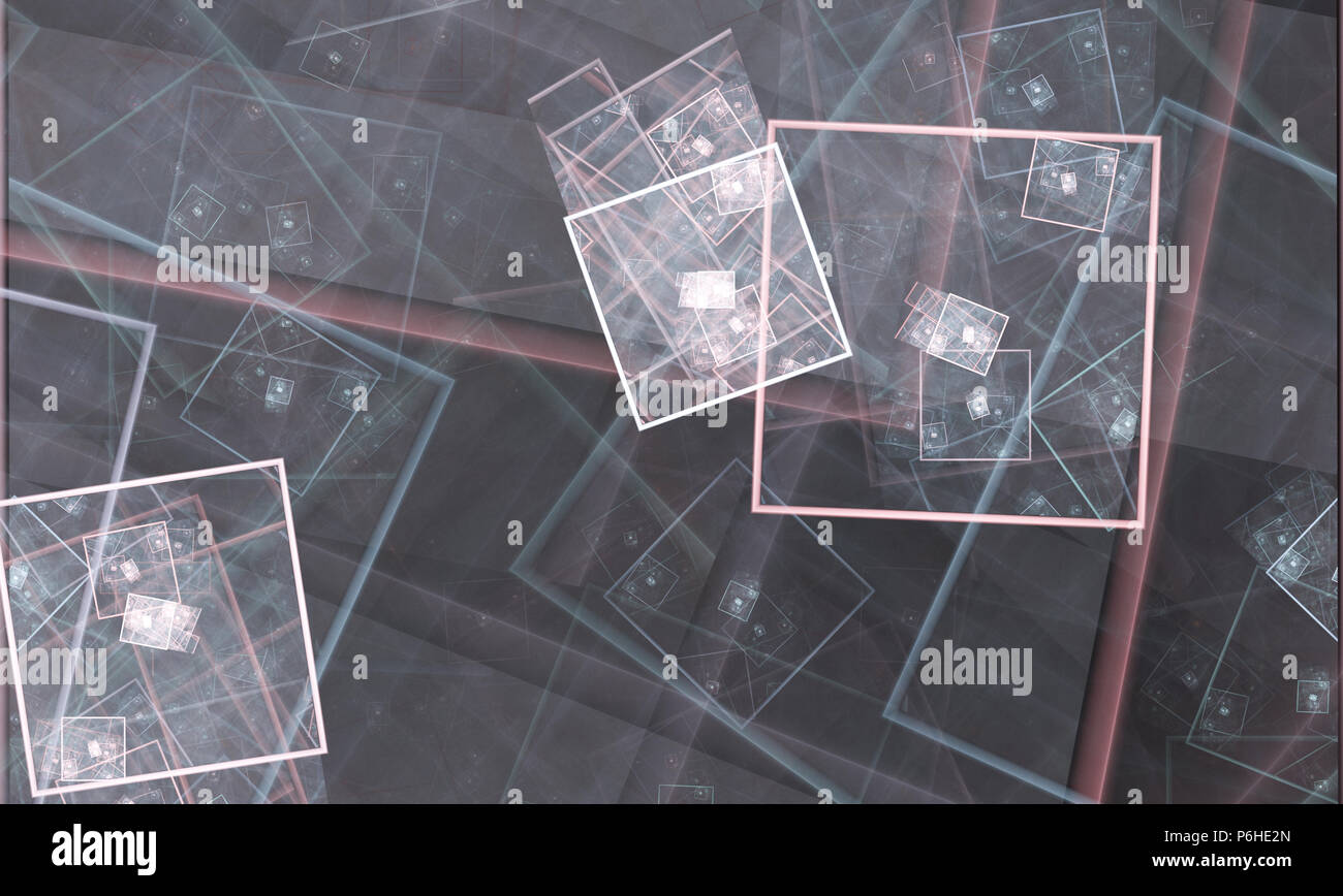 Split nautilus seashell showing inner float chambers, fractal Stock ...