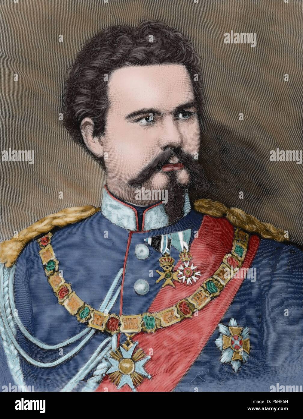 King ludwig ii bavaria 1845 hires stock photography and images Alamy