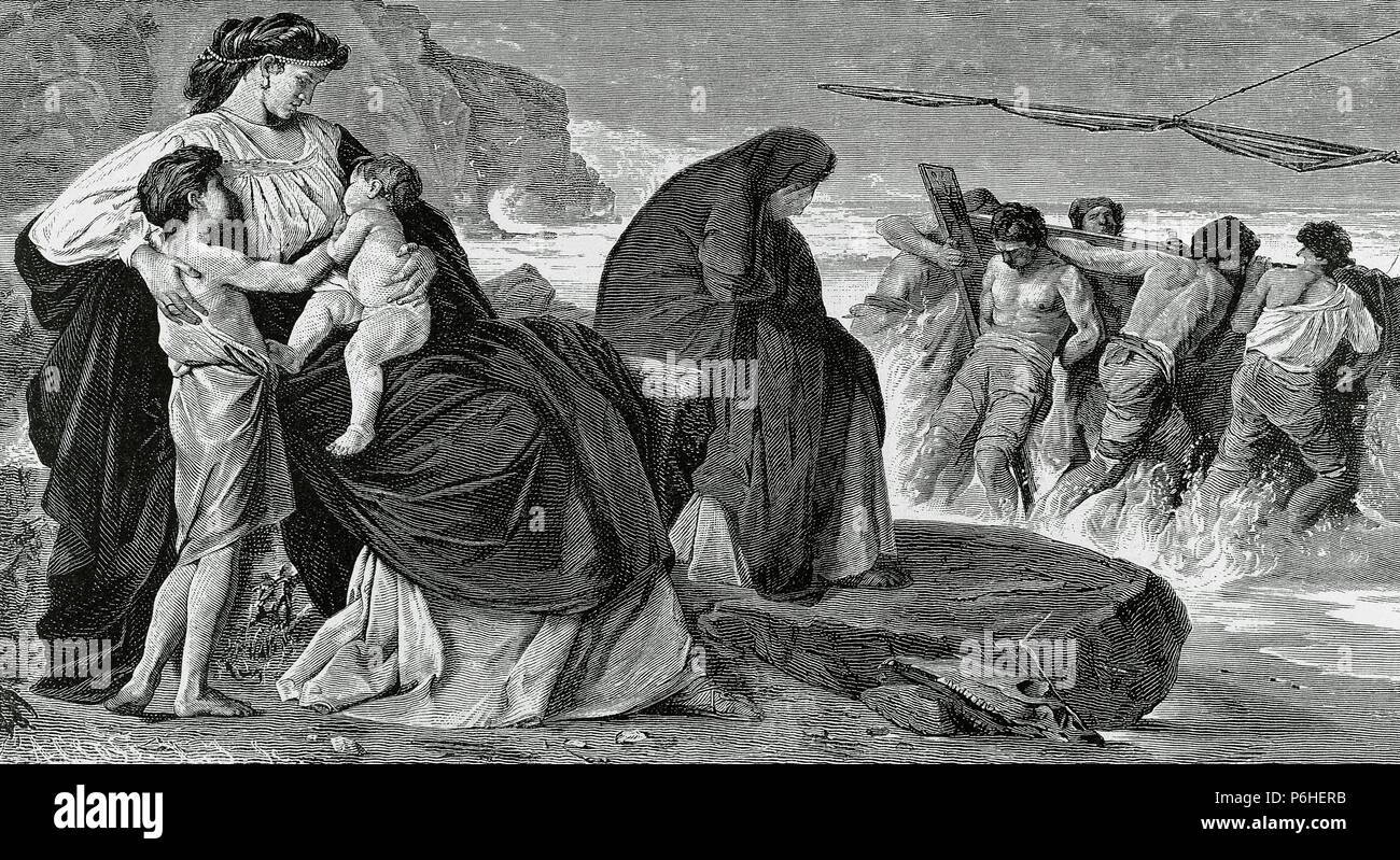 Greek Mythology The Sorceress Medea Prepares The Departure Of The Greek Mythology The Sorceress Medea Prepares The Departure Of The