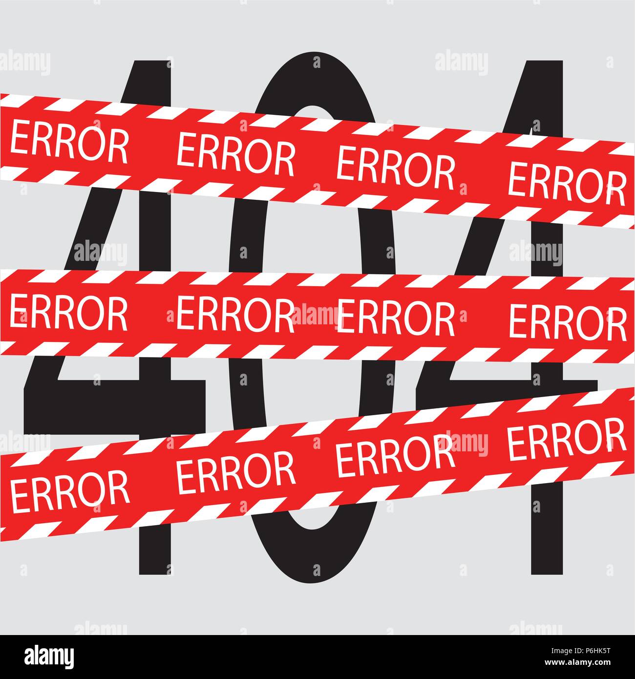 Page not found Stock Vector
