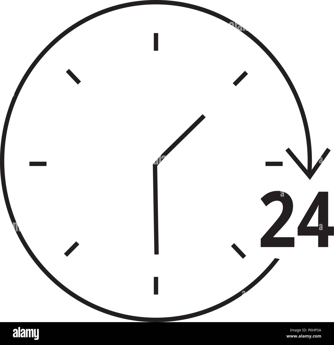 Abstract clock object Stock Vector Image & Art - Alamy